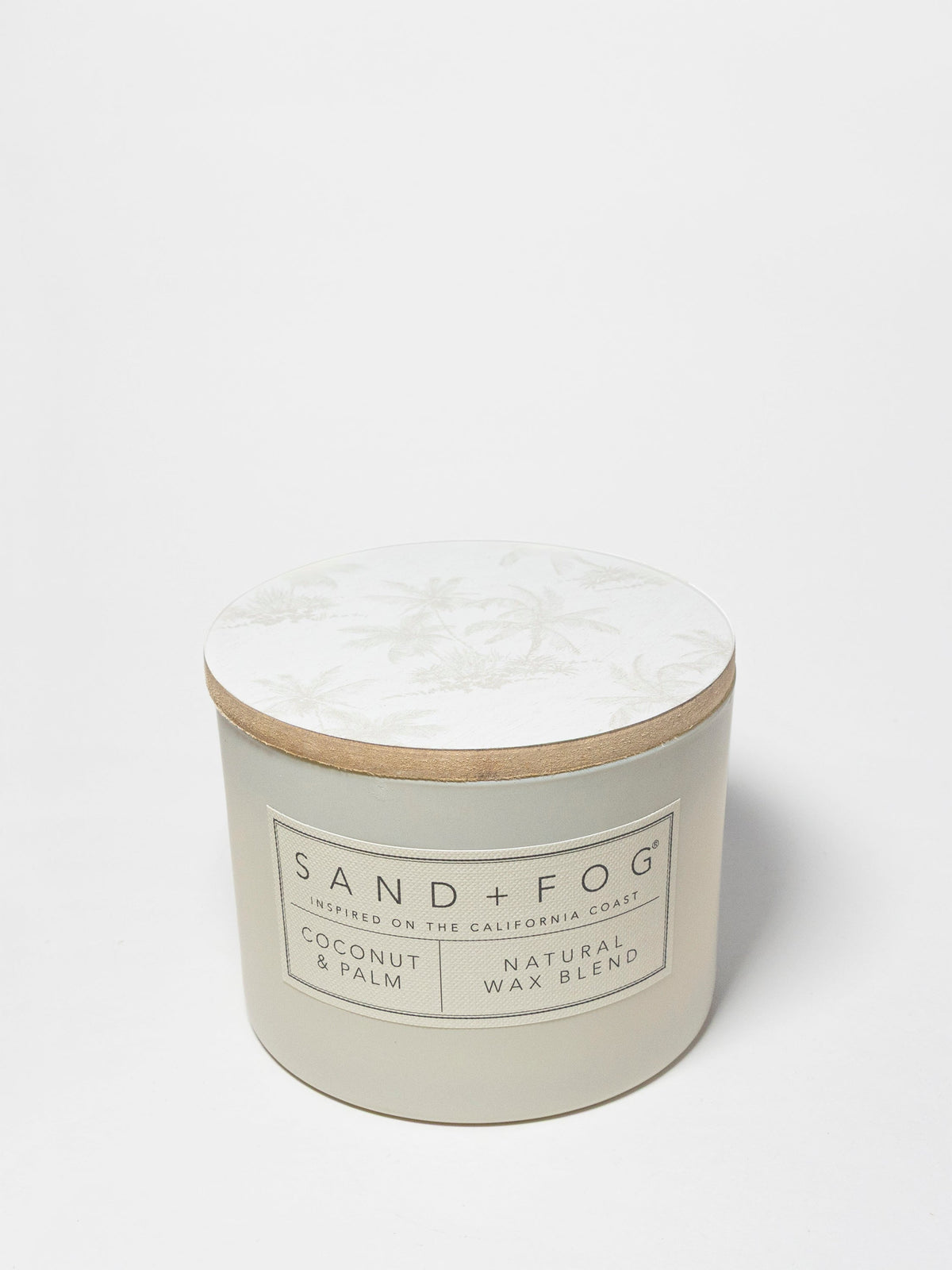 Premium Cozy Coconut & Palm 12 oz scented candle