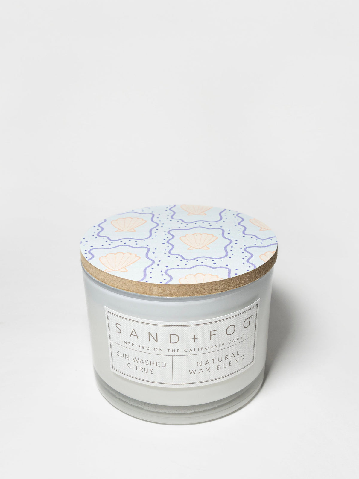 Premium Cozy Sun Washed Citrus 12 oz scented candle