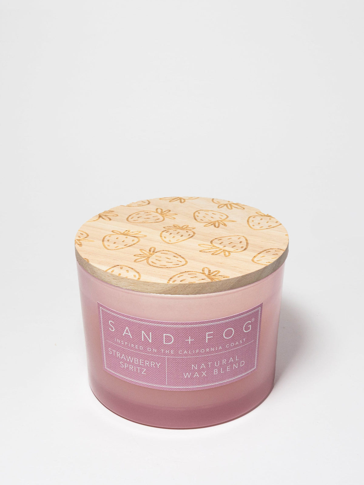Premium Cozy Strawberry Spritz 12 oz scented candle