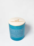 Premium Cozy Sand + Paws California Beach House 21 oz scented candle