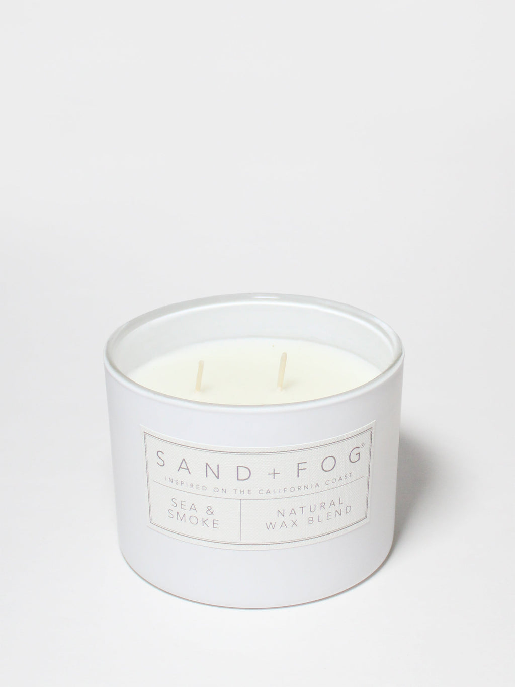 Premium Cozy Sea & Smoke 12 oz scented candle