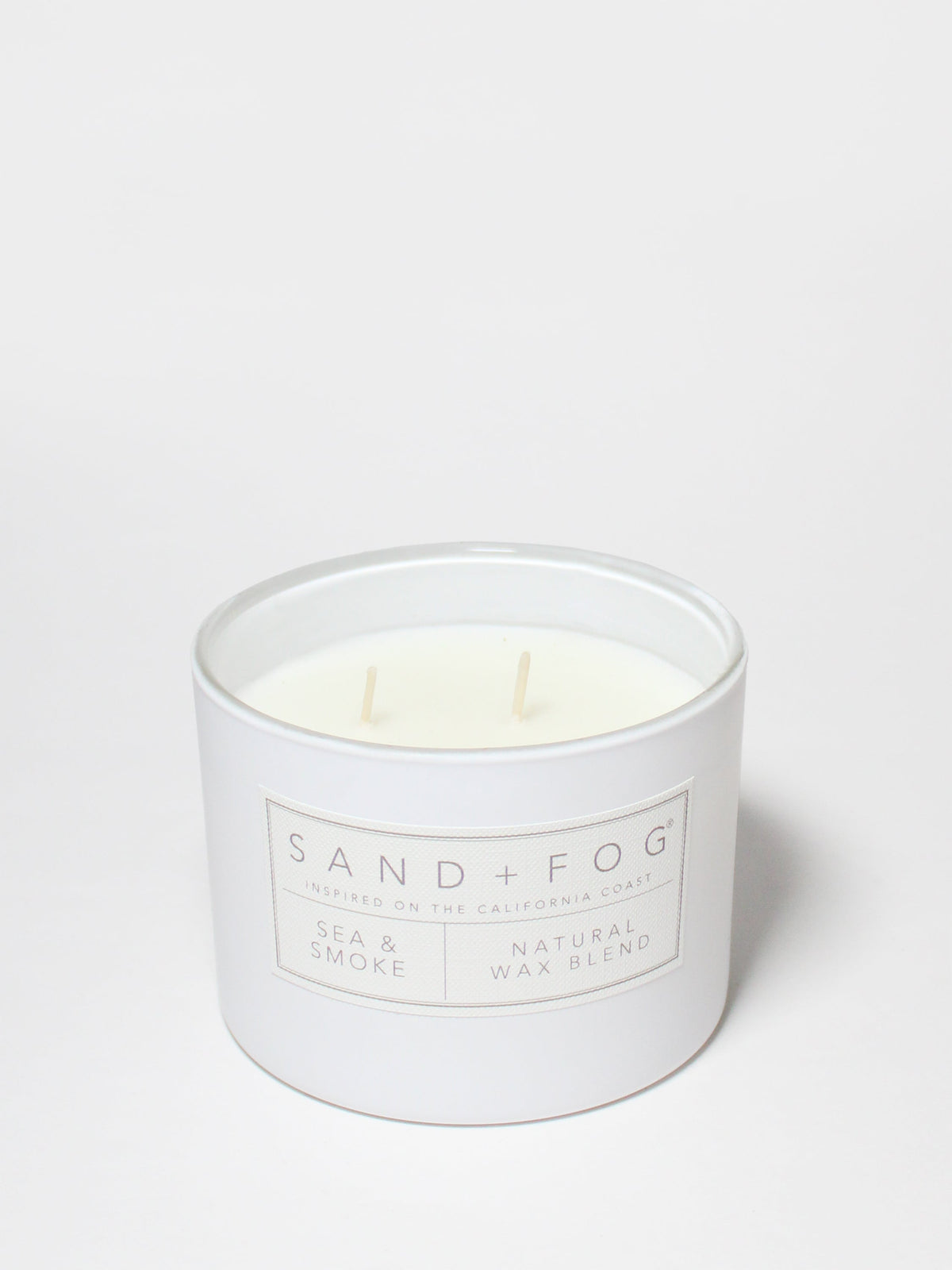 Premium Cozy Sea & Smoke 12 oz scented candle
