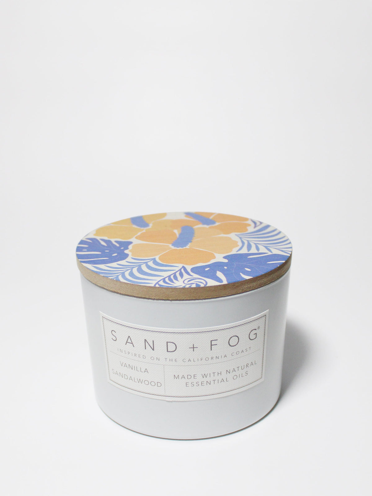 Premium Cozy Vanilla Sandalwood 12 oz scented candle