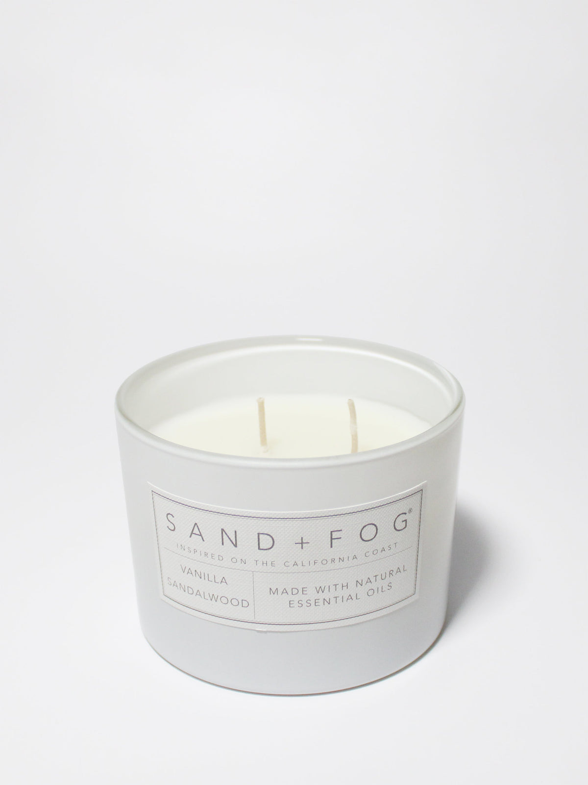Premium Cozy Vanilla Sandalwood 12 oz scented candle