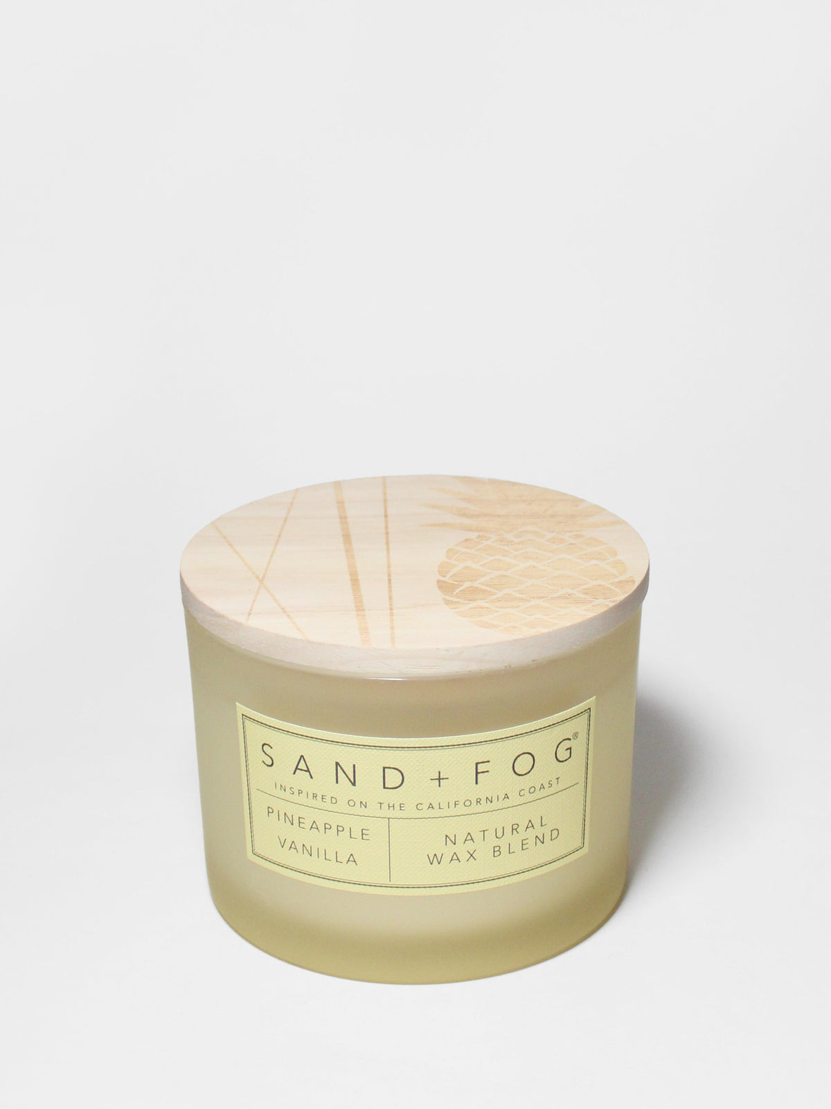 Premium Cozy Pineapple Vanilla 12 oz scented candle