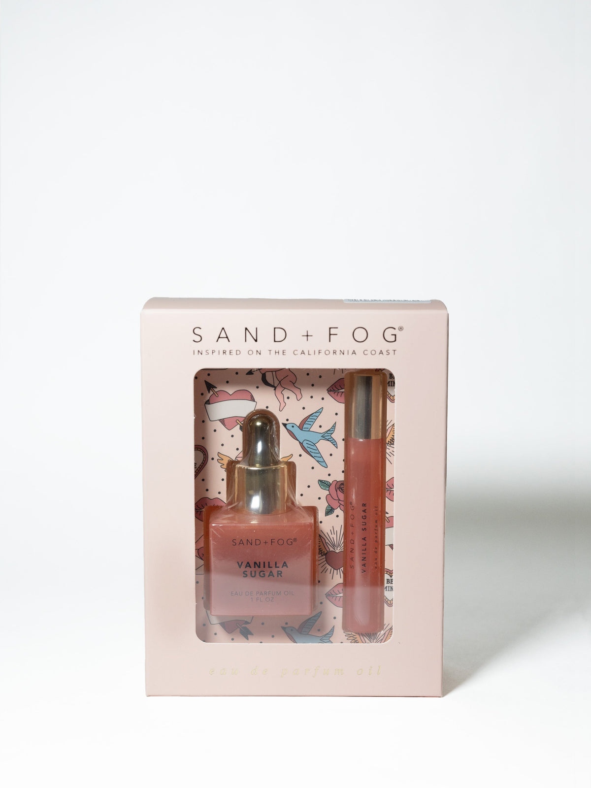 Luxury Signature Perfume Oil Rollerball and Perfume Dropper Set - Vanilla Sugar