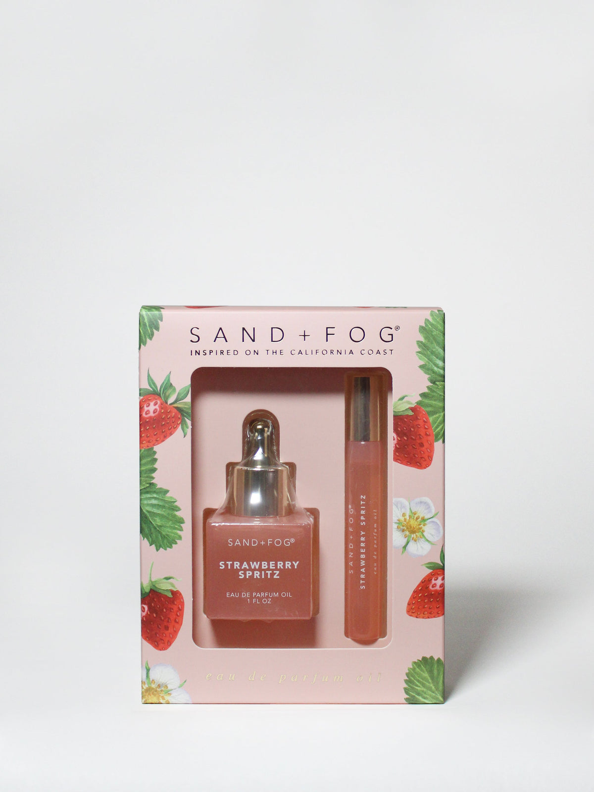 Luxury Signature Perfume Oil Rollerball and Perfume Dropper Set - Strawberry Spritz