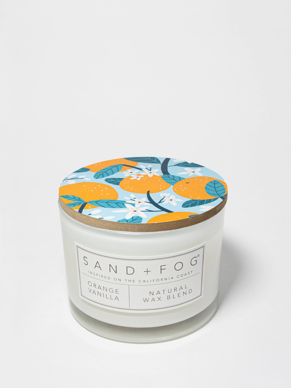 Premium Cozy Orange Vanilla 12 oz scented candle