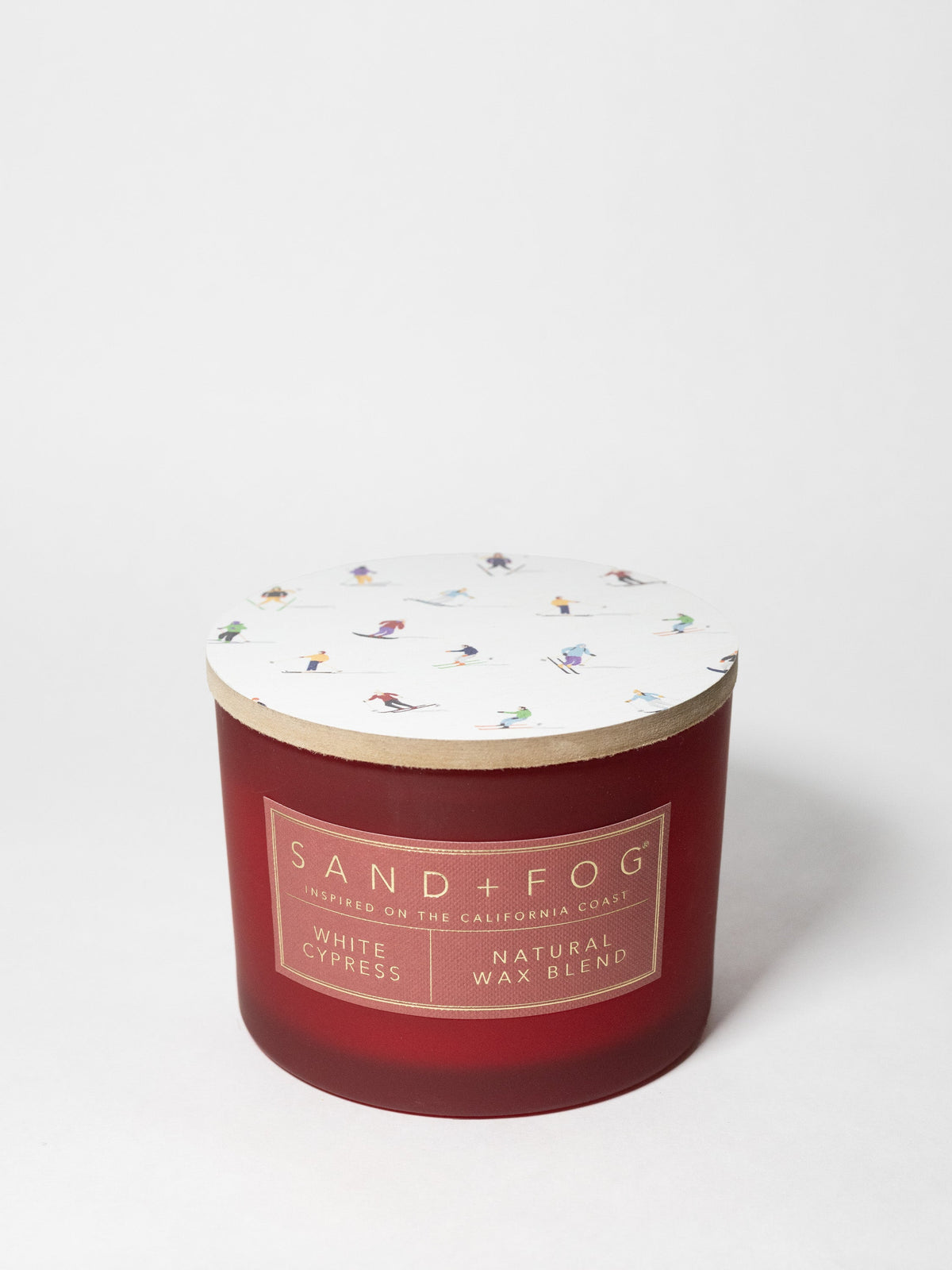 Premium Cozy White Cypress 12 oz scented candle