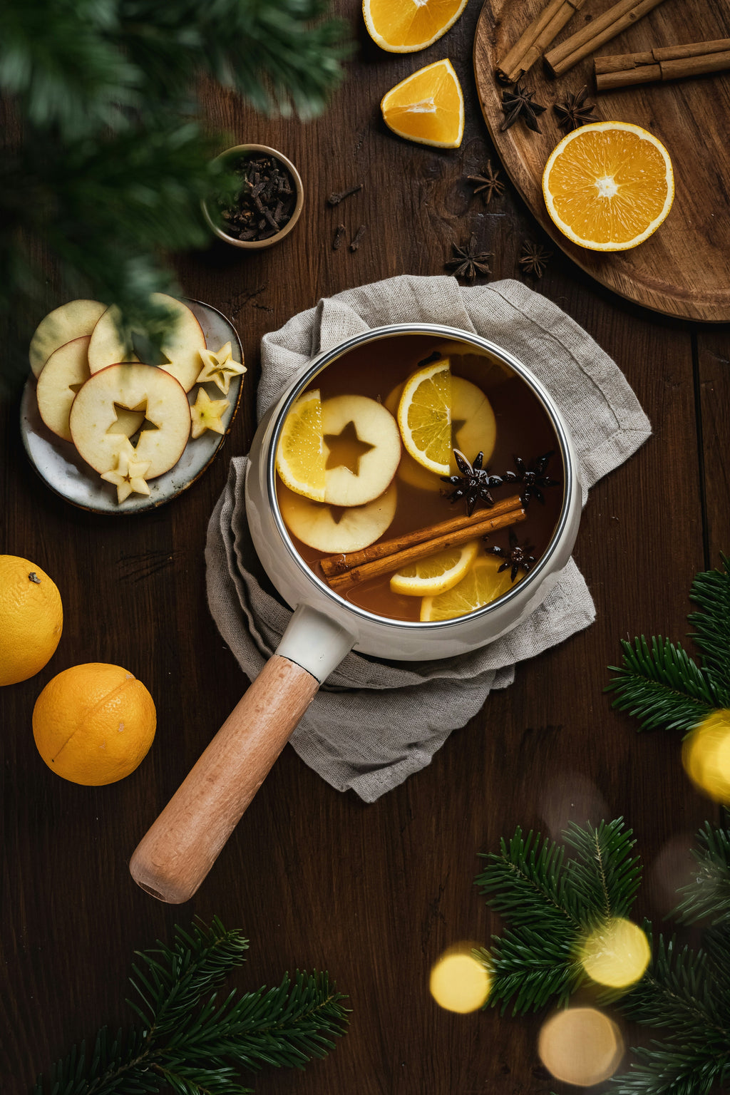 Premium Cozy Simmering Spices 12 oz scented candle