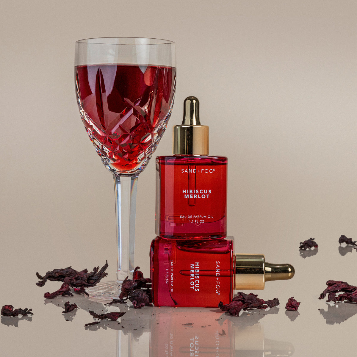 Exquisite Signature Hibiscus Merlot 50ml Perfume Oil Dropper